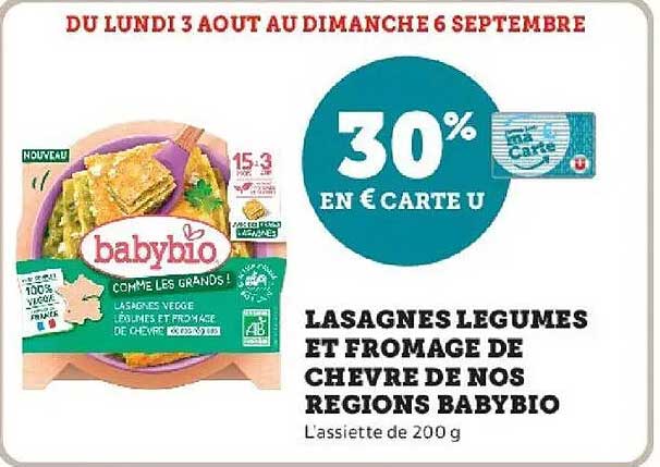 30% EN E.CARTE U