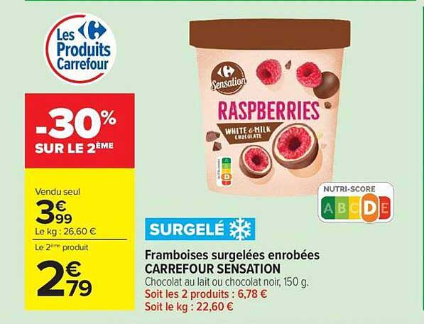 -30% SUR LE 2ÈME