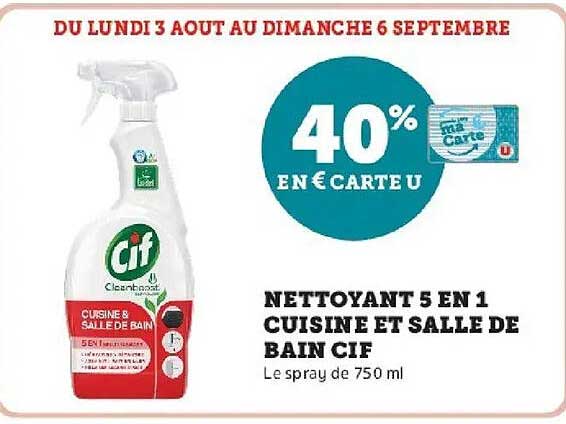 40% en e Carte U