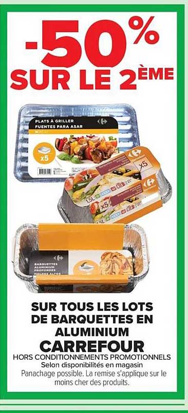 -50% SUR LE 2ÈME