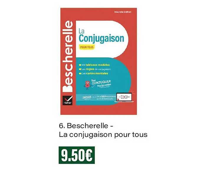 6. Bescherelle - La conjugaison pour tous