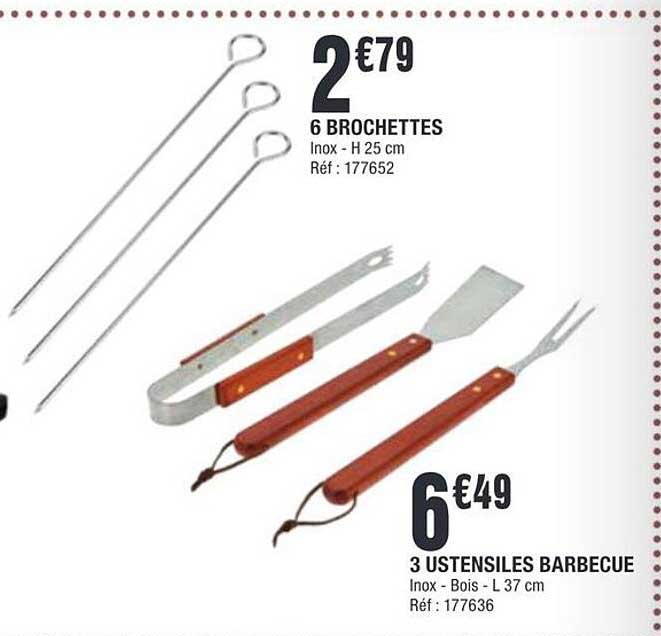 6 BROCHETTES
