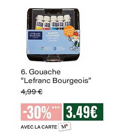 6. Gouache "Lefranc Bourgeois"