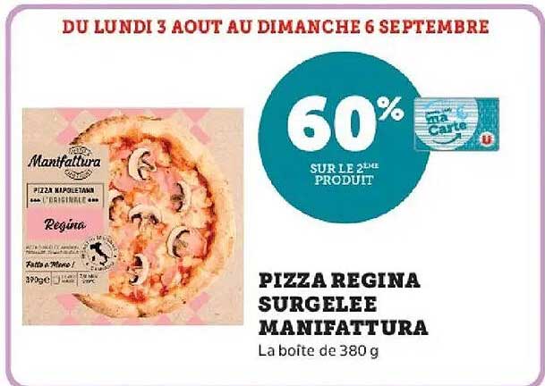 60% SUR LE 2ÈME PRODUIT