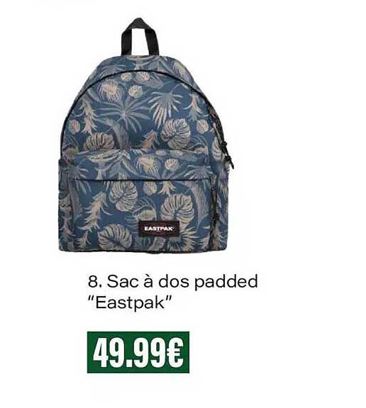 8. Sac à dos padded “Eastpak”