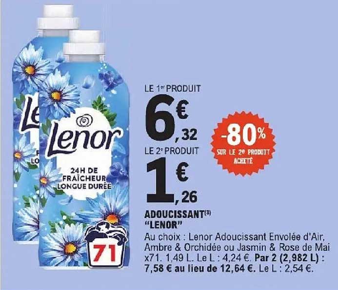 ADOUCISSANT "LENOR"
