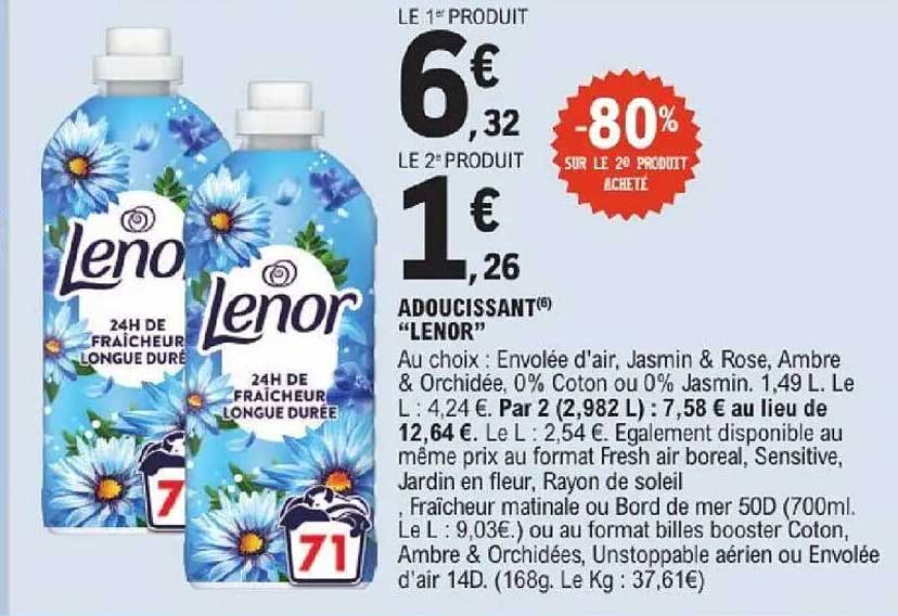 ADOUCISSANT “LENOR”