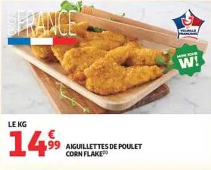 AIGUILLETTES DE POULET CORN FLAKE(*)