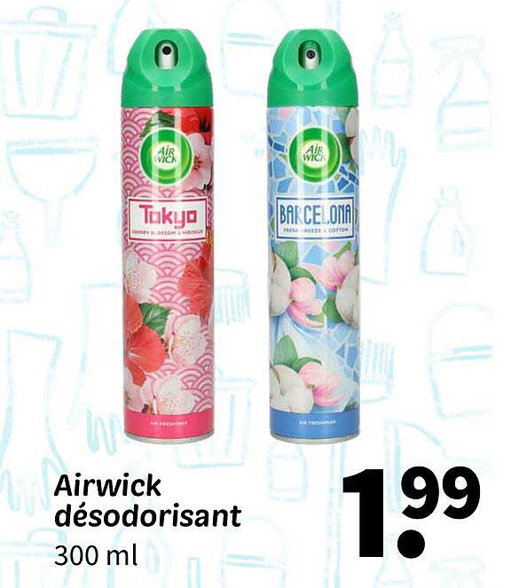 Airwick désodorisant