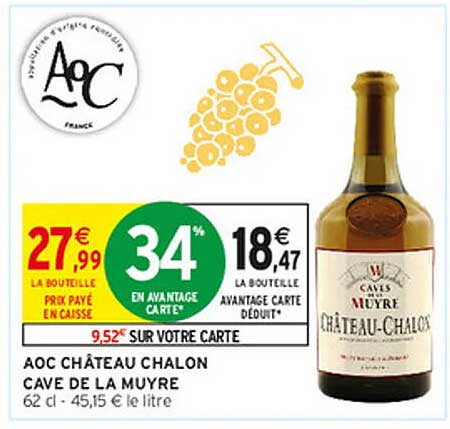 AOC CHÂTEAU CHALON CAVE DE LA MUIRRE