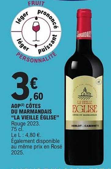 AOP CÔTES DU MARMANDAIS "LA VIEILLE ÉGLISE"