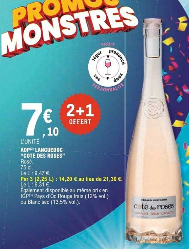 AOP Languedoc “Cote des Roses”