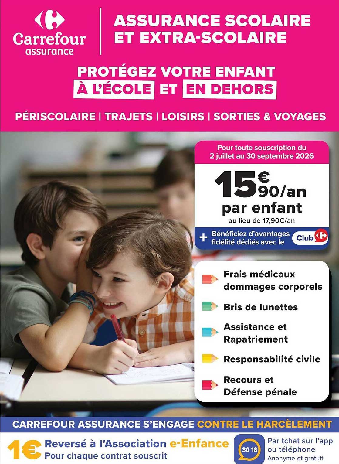 ASSURANCE SCOLAIRE ET EXTRA-SCOLAIRE