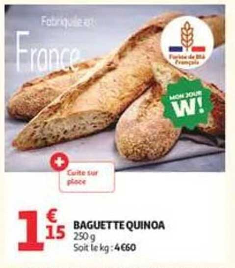 BAGUETTE QUINOA 250 g