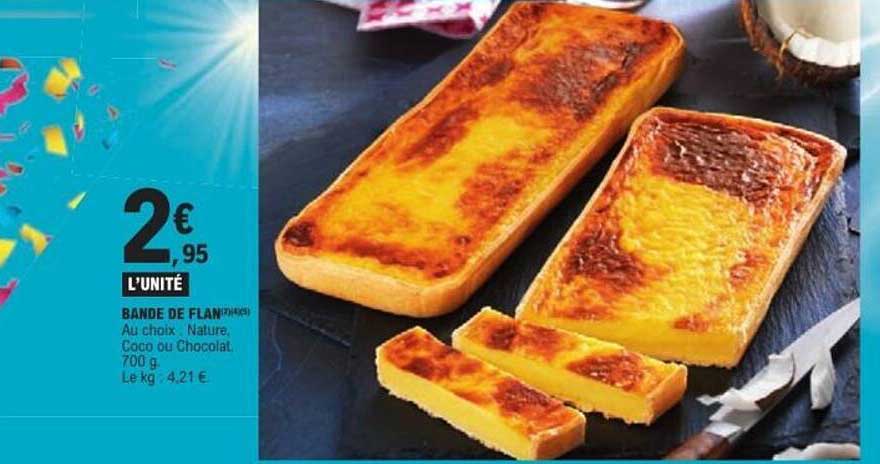 BANDE DE FLAN (4 PIÈCES)
