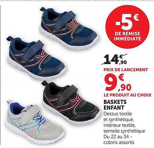 BASKETS ENFANT