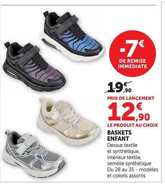 BASKETS ENFANT