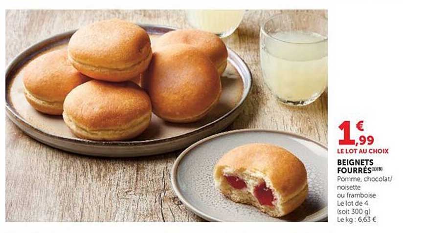 BEIGNETS FOURRÉS