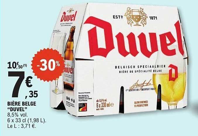 BIÈRE BELGE “DUVEL”