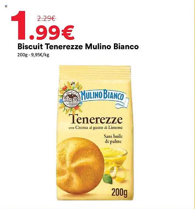Biscuit Tenerezze Mulino Bianco