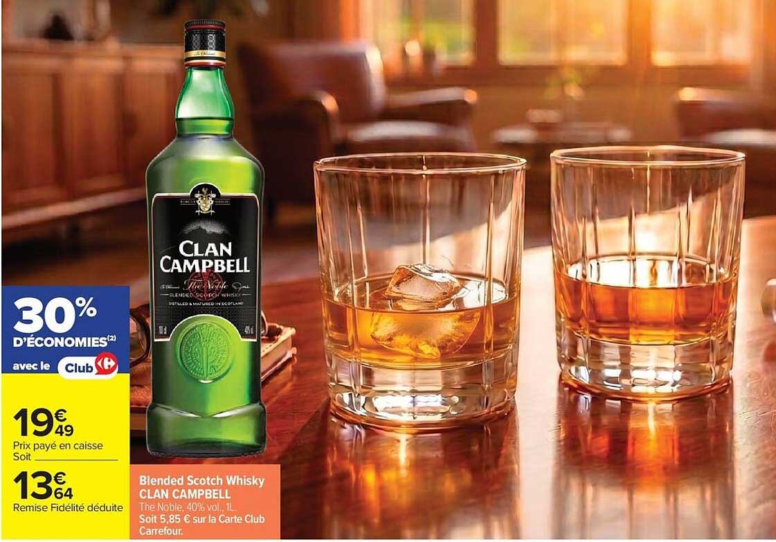Blended Scotch Whisky CLAN CAMPBELL