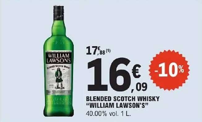 BLENDED SCOTCH WHISKY “WILLIAM LAWSON’S”