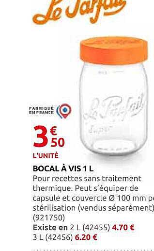 BOCAL À VIS 1L