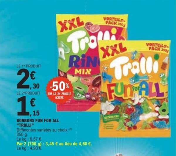 BONBONS FUN FOR ALL “TROLLI”