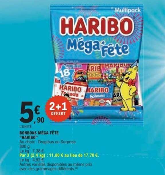 BONS MÉGA FÊTE "HARIBO"