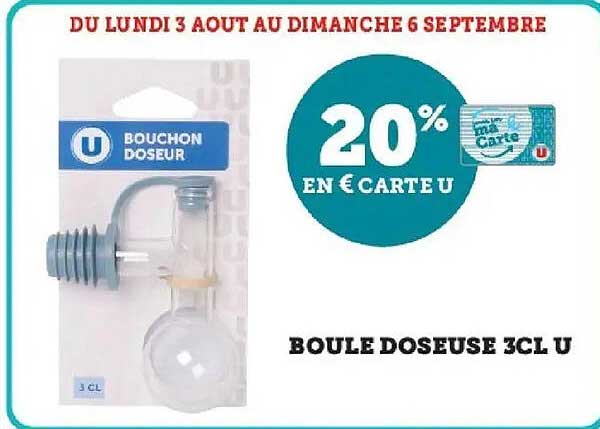 BOULE DOSEUSE 3CL U
