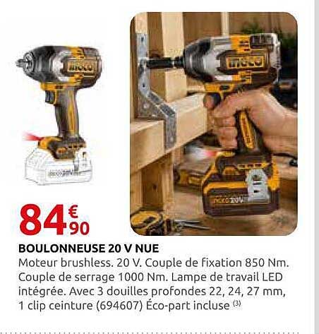 BOULONNEUSE 20 V NUE