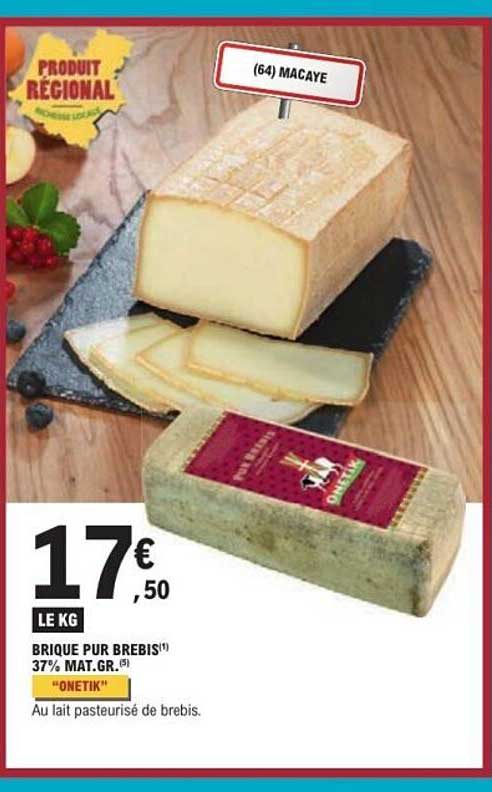 BRIQUE PUR BREBIS “ONETIK”