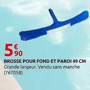 BROSSE POUR FOND ET PAROI 49 CM