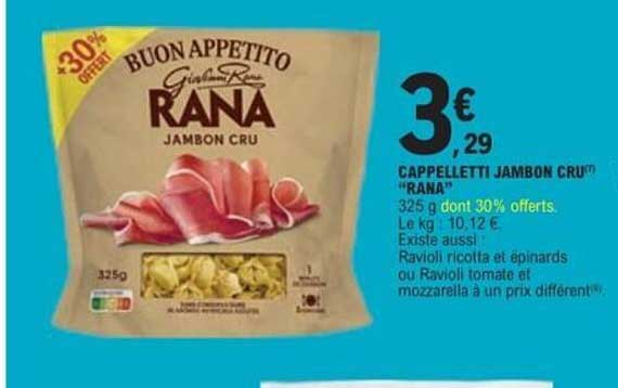 CAPPELLETTI JAMBON CRU "RANA"
