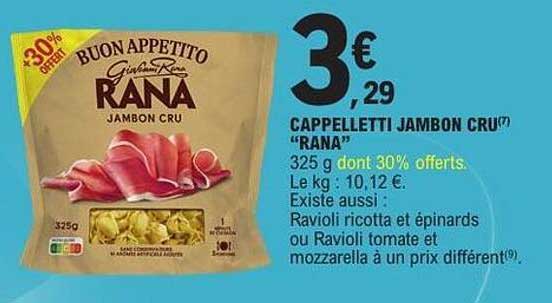 CAPPELLETTI JAMBON CRU “RANA”