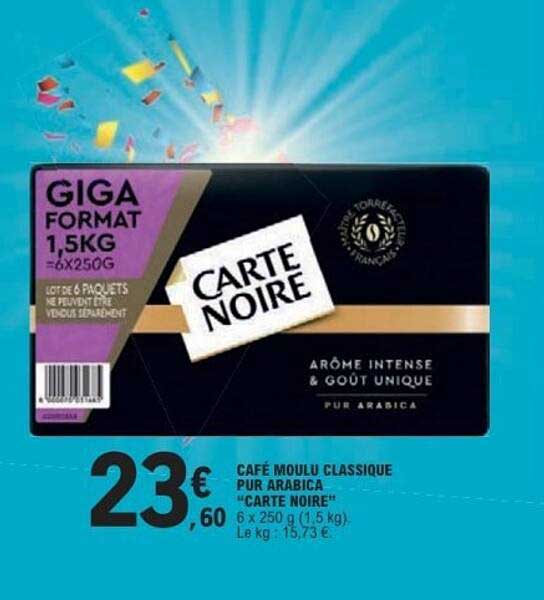 CARTE NOIRE