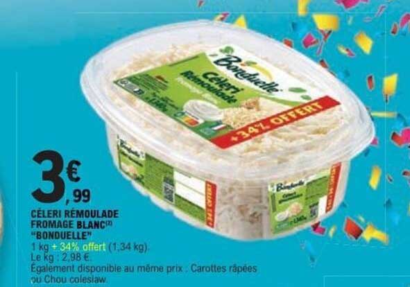 CÉLERI RÉMOULADE FROMAGE BLANC "BONDUELLE"