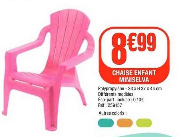 CHAISE ENFANT MINISELVA