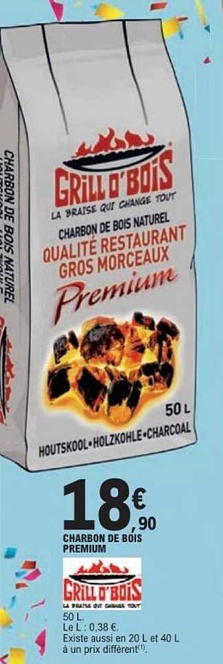 CHARBON DE BOIS PREMIUM