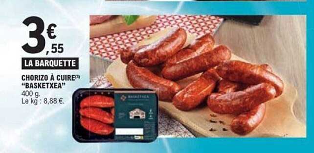 CHORIZO À CUIRE® "BASXTEXA"
