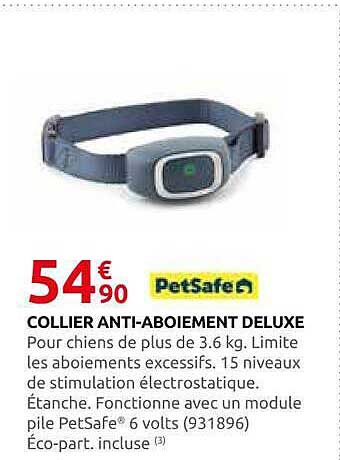 COLLIER ANTI-ABOIEMENT DELUXE
