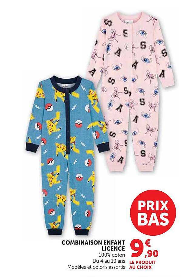 COMBINAISON ENFANT LICENCE