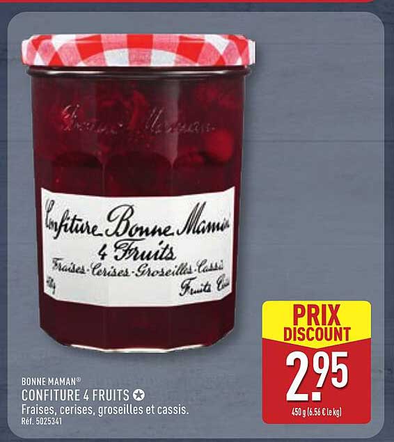 CONFITURE 4 FRUITS