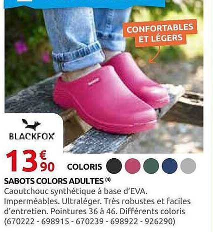 CONFORTABLES ET LÉGERS