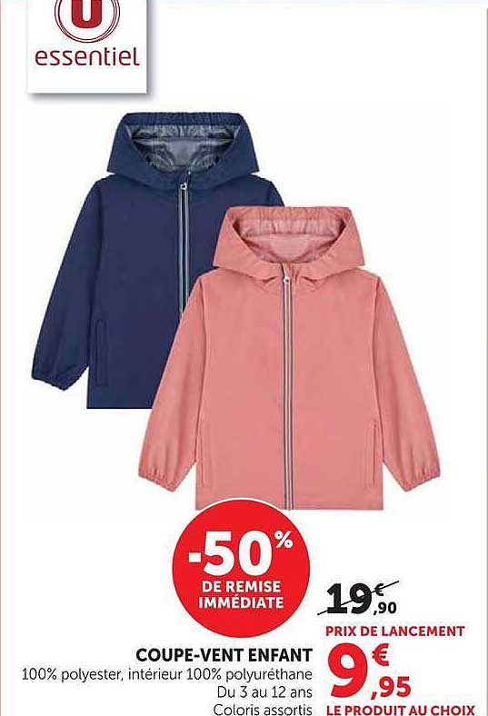 COUPE-VENT ENFANT