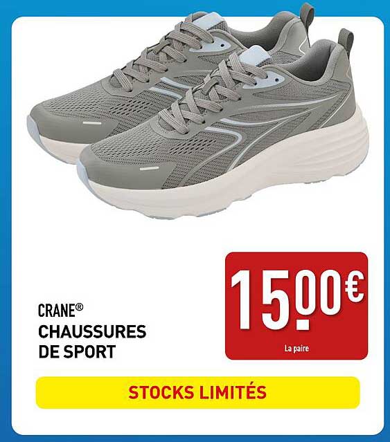 CRANE® CHAUSSURES DE SPORT