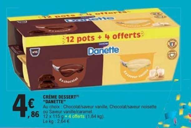 CRÈME DESSERT "DANETTE"