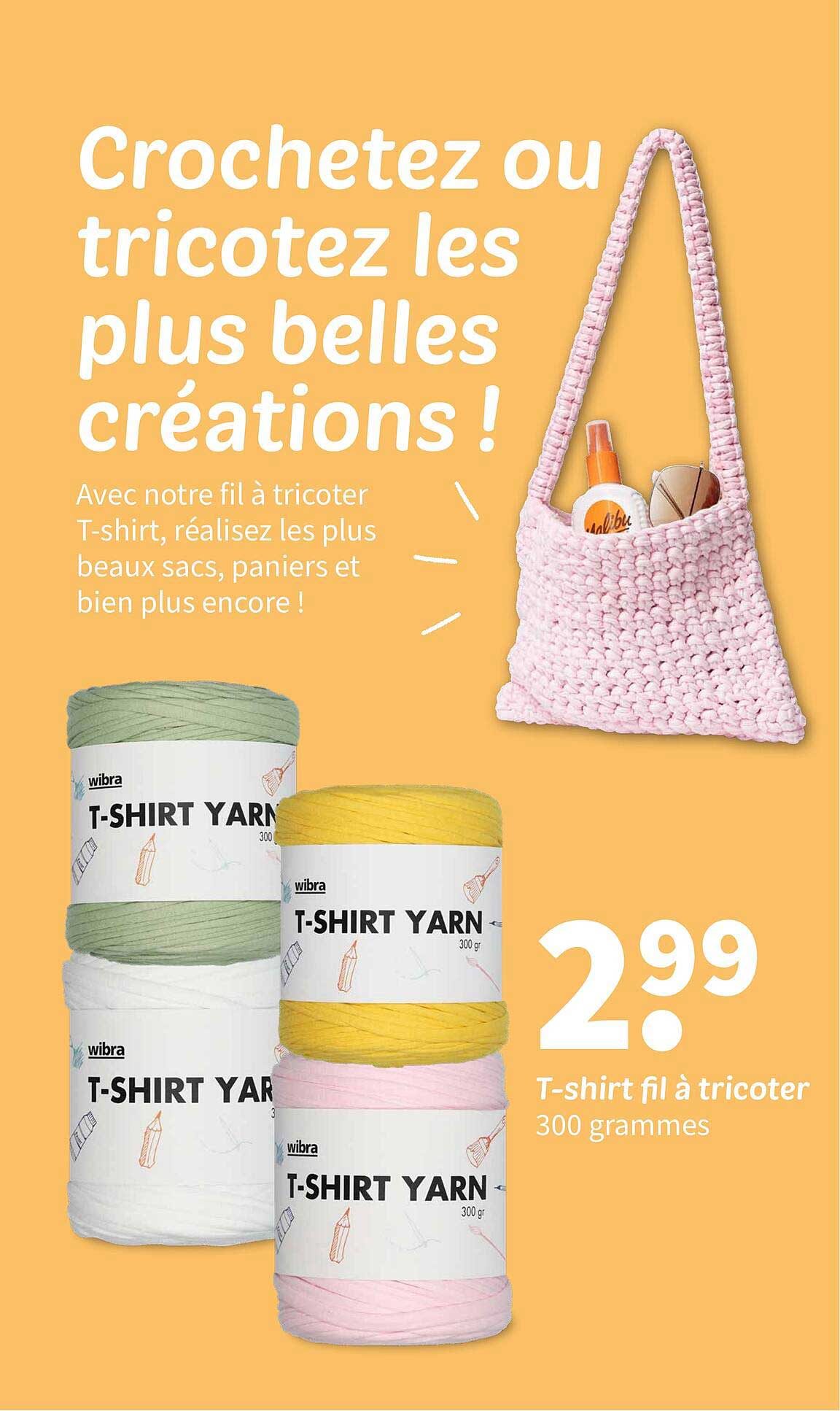 Crochetez ou tricotez les plus belles créations !
