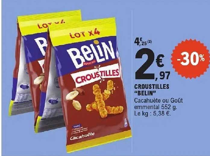 CROUSTILLES "BELIN"