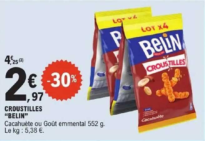 CROUSTILLES “BELIN”